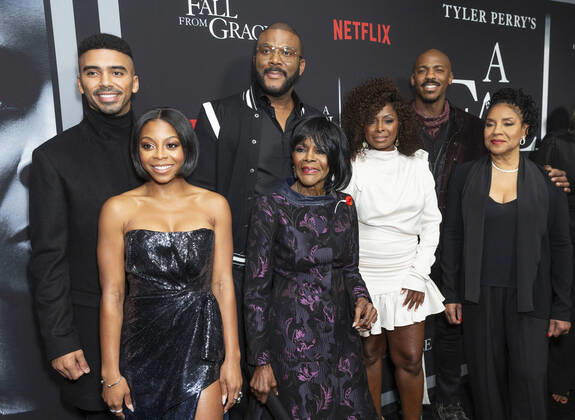 Netflix A Fall From Grace NYC premiere Cast attends premiere of Netflix A Fall From Grace at Metrograph New York New York United States Metrograph PhotographerxLevxRadin