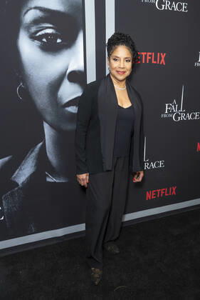 Netflix A Fall From Grace NYC premiere Phylicia Rashad attends premiere of Netflix A Fall From Grace at Metrograph New York New York United States Metrograph PhotographerxLevxRadin