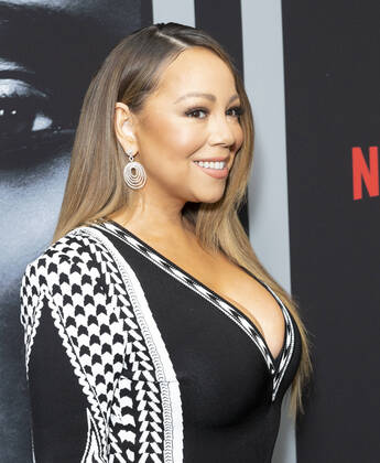 Netflix A Fall From Grace NYC premiere Mariah Carey attends premiere of Netflix A Fall From Grace at Metrograph New York New York United States Metrograph PhotographerxLevxRadin