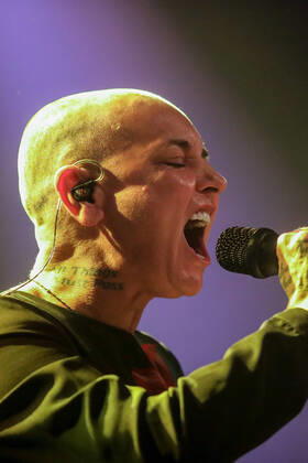 Sinead O™Connor for the first time in the Croatian capital Zagreb Irish singer Sinead O Connor performs at a concert at Tvornica kulture (Culture Factory) in Zagreb, Croatia, on January 15, 2020. BornaxFilic PIXSELL