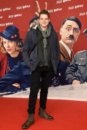 Tobias Schenke bei der Premiere des Kinofilms Jojo Rabbit im Kino International. Berlin, 22.01.2020