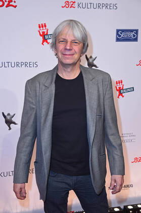 Andreas Dresen bei der Verleihung des B.Z.-Kulturpreises im Haus der Berliner Festspiele in Berlin am 28.01.2020