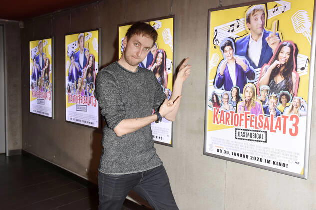 Torge Oelrich FreshTorge beim Fan Screening des Kinofilms Kartoffelsalat 3 - Das Musical im Mathäser Filmpalast. München, 05.02.2020