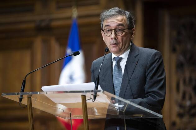 Paris, France, February 12th, 2020 - National Awards Ceremony for the Class of 2019 Winners of the competition Un des Meilleurs Apprentis de France - Rector of the Paris Academy Gilles Pecout  Copyright: xAlexisxSciardx