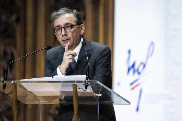 Paris, France, February 12th, 2020 - National Awards Ceremony for the Class of 2019 Winners of the competition Un des Meilleurs Apprentis de France - Rector of the Paris Academy Gilles Pecout  Copyright: xAlexisxSciardx