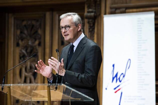 Paris, France, February 12th, 2020 - National Awards Ceremony for the Class of 2019 Winners of the competition Un des Meilleurs Apprentis de France - French Finance and Economy Minister Bruno Le Maire  Copyright: xAlexisxSciardx