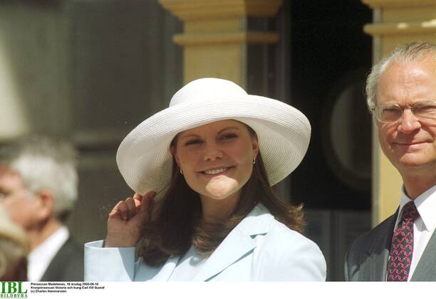 Crown Princess Victoria and King Carl XVI Gustaf Princess Madeleines, 18th birthday 2000 06 10 c Charles Hammarsten IBL royal house Sweden x2492x, Copyright: xCharlesxHammarsten TTx Prinsessan Madeleines, 18 arsdag 2000-06-10