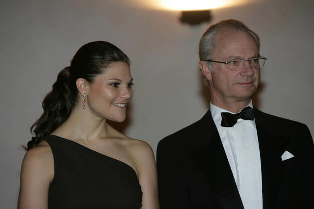 Crown Princess Victoria, King Carl XVI Gustaf Princess Birgittas 70th Anniversary, Majorca, 2007 01 20 c Charles Hammarsten IBL Stockholm Sweden x2492x, Copyright: xTTxImagex xIBLx Prinsessan Birgitta - retro