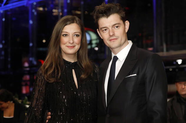 Alexandra Maria Lara and Sam Riley attending the opening night and My Salinger Year premiere at the 70th Berlin International Film Festival Berlinale 2020 at Berlinale Palast on February 20, 2020 in Berlin, Germany.
