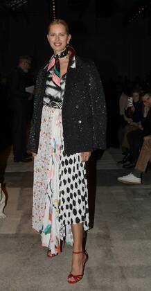 Milan, Italy MFW MISSONI photocall and show MILANO FASHION WEEK woman Fall-Winter 2020-21 In the photo: Karolina Kurcovà Copyright: xNickxZonnax xIPAx xNickxZonnax