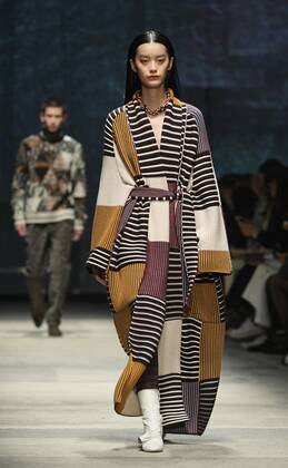 Milan, Italy MFW MISSONI photocall and show MILANO FASHION WEEK woman Fall-Winter 2020-21 In the photo: MISSONI show Copyright: xNickxZonnax xIPAx xNickxZonnax