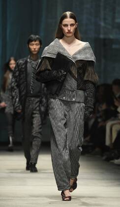 Milan, Italy MFW MISSONI photocall and show MILANO FASHION WEEK woman Fall-Winter 2020-21 In the photo: MISSONI show Copyright: xNickxZonnax xIPAx xNickxZonnax