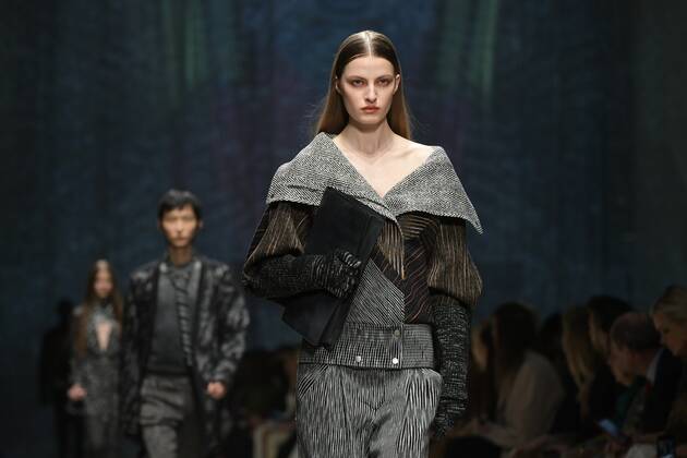 Milan, Italy MFW MISSONI photocall and show MILANO FASHION WEEK woman Fall-Winter 2020-21 In the photo: MISSONI show Copyright: xNickxZonnax xIPAx xNickxZonnax
