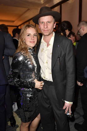 Paula Kalenberg und Robert Stadlober bei der Medienboard Party im Rahmen der Berlinale 2020 70. Internationale Filmfestspiele Berlin im Hotel The Ritz-Carlton. Berlin, 22.02.2020