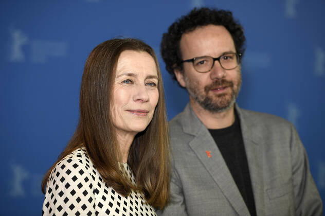 Mariette Rissenbeek und Carlo Chatrian beim Photocall mit den Leitern der Berlinale 2020 70. Internationale Filmfestspiele Berlin im Hotel Grand Hyatt. Berlin, 23.02.2020