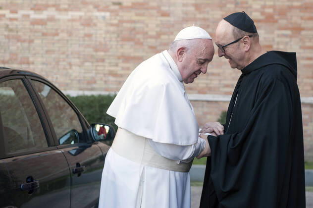 2020 Bilder des Jahres, News 02 Februar News Themen der Woche KW09 News Bilder des Tages NO FRANCE - NO SWITZERLAND: Pope Francis leads the Ash Wednesday mass which opens Lent, the forty-day period of abstinence and deprivation for Christians before Holy Week and Easter, on February 26, 2020, at the Santa Sabina church in Rome  Copyright: xÂ©AlessiaxGiuliani CPPx xIPAx xCatholicxPressxPhotox