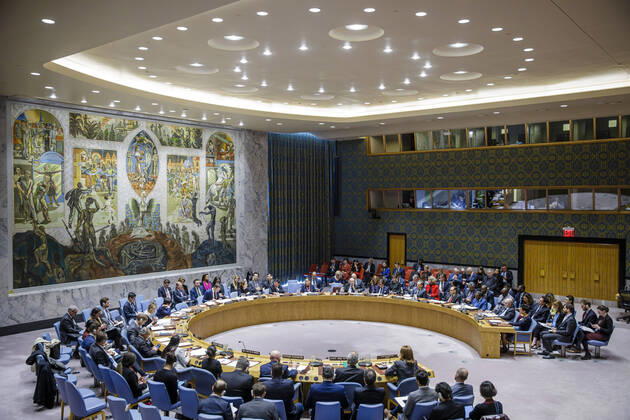 Sitzung des VN-Sicherheitsrats zur humanitaeren Situation in Syrien teil. New York, 27.02.2020 New York United States Copyright: xThomasxTrutschelx