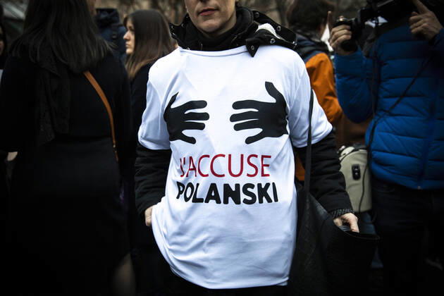 Paris, France, February 28th, 2020 - Osez le feminisme rally against Polanski s Cesar 2020 nominations for his movie J accuse .  Copyright: xAlexisxSciardx