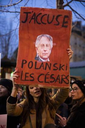 Paris, France, February 28th, 2020 - Osez le feminisme rally against Polanski s Cesar 2020 nominations for his movie J accuse .  Copyright: xAlexisxSciardx