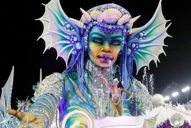 2020 Bilder des Jahres, News 02 Februar News Themen der Woche KW09 SÃO PAULO, SP - 01.03.2020: DESFILE DAS CAMPEÃS DO CARNAVAL SP 2020 - Parade of the carnival champions of SP 2020 on the night of this Saturday 29. With the plot? From the corner of the Yabas, a new address is reborn? youth Alegre is the sixth choice to parade at Anhembi. x1884872x  JoelxNogueira
