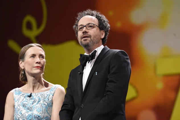 Mariette Rissenbeek und Carlo Chatrian bei der Closing Ceremony mit Preisverleihung auf der Berlinale 2020 70. Internationale Filmfestspiele Berlin im Berlinale Palast. Berlin, 29.02.2020