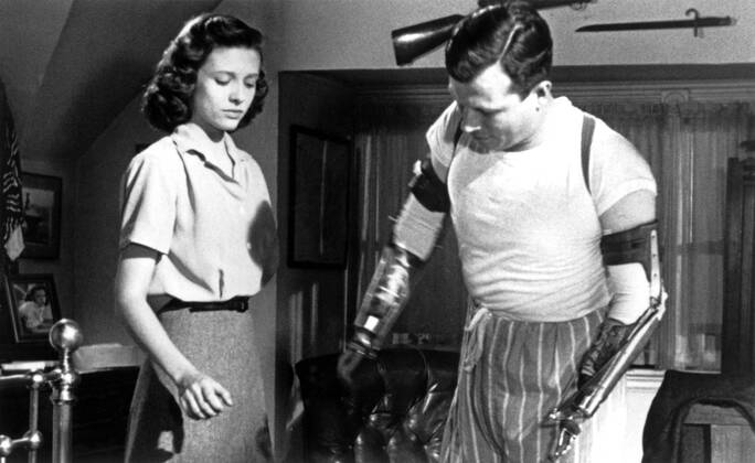 OSCARS. Bester Nebendarsteller. PreistrÃ¤ger 1941-1950 THE BEST YEARS OF OUR LIVES, Cathy O Donnell, Harold Russell, 1946 Courtesy Everett Collection PUBLICATIONXNOTxINxCANxCHNxFRAxITAxJPNxNORxPOLxRUSxESPxUKxUSA Copyright: xCourtesyxEverettxCollectionx MBDBEYE EC029