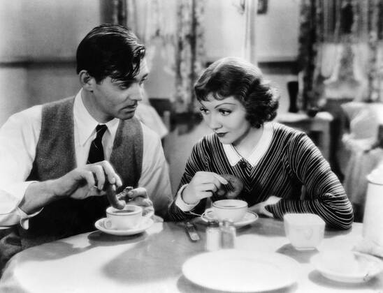 OSCARS. Bester Hauptdarsteller. PreistrÃ¤ger 1931-1940 IT HAPPENED ONE NIGHT, Clark Gable, Claudette Colbert, 1934 Courtesy Everett Collection PUBLICATIONXNOTxINxCANxCHNxFRAxITAxJPNxNORxPOLxRUSxESPxUKxUSA Copyright: xCourtesyxEverettxCollectionx MBDITHA EC065