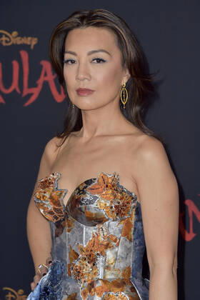 Ming-Na Wen bei der Weltpremiere des Kinofilms Mulan im Dolby Theatre. Los Angeles, 09.03.2020