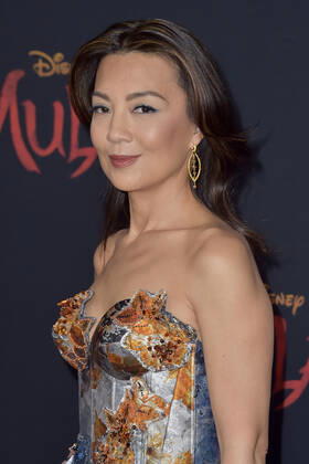 Ming-Na Wen bei der Weltpremiere des Kinofilms Mulan im Dolby Theatre. Los Angeles, 09.03.2020