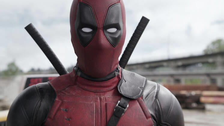 DEADPOOL, Ryan Reynolds, as Deadpool, 2016. ph: Joe Lederer TM & Twentieth Century Fox Film Corporation. All rights reserved. Courtesy Everett Collection 20thCentFox Courtesy Everett Collection !ACHTUNG AUFNAHMEDATUM GESCHÃ„TZT! PUBLICATIONXNOTxINxCANxCHNxFRAxITAxJPNxNORxPOLxRUSxESPxUKxUSA Copyright: x20thCentFox CourtesyxEverettxCollectionx MCDDEAD FE008