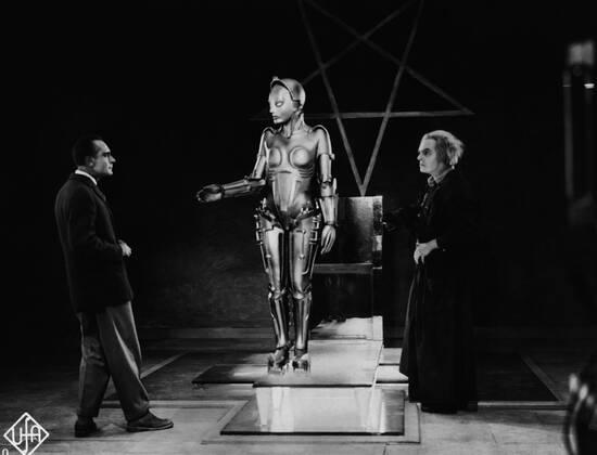 METROPOLIS, from left: Alfred Abel, Rudolf Klein-Rogge, 1927 Courtesy Everett Collection !ACHTUNG AUFNAHMEDATUM GESCHÃ„TZT! PUBLICATIONXNOTxINxCANxCHNxFRAxITAxJPNxNORxPOLxRUSxESPxUKxUSA Copyright: xCourtesyxEverettxCollectionx MCDMETR EC024