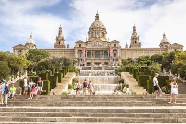National Art Museum of Catalunya, Museu Nacional d™Art de Catalunya, Montjuic, Barcelona, Spain Barcelona Spain Copyright: xMelxLonghurstx ML-cr15_MG_2703