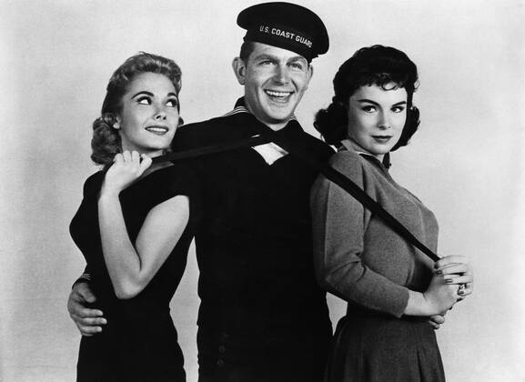 ONIONHEAD, Felicia Farr, Andy Griffith, Erin O Brien, 1958 Courtesy Everett Collection !ACHTUNG AUFNAHMEDATUM GESCHÃ„TZT! PUBLICATIONXNOTxINxCANxCHNxFRAxITAxJPNxNORxPOLxRUSxESPxUKxUSA Copyright: xCourtesyxEverettxCollectionx MBDONIO EC005
