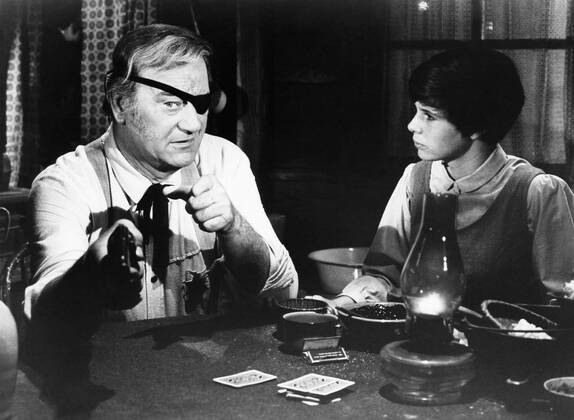 OSCARS. Bester Hauptdarsteller. PreistrÃ¤ger 1961-1970 TRUE GRIT, from left: John Wayne, Kim Darby, 1969 Courtesy Everett Collection !ACHTUNG AUFNAHMEDATUM GESCHÃ„TZT! PUBLICATIONXNOTxINxCANxCHNxFRAxITAxJPNxNORxPOLxRUSxESPxUKxUSA Copyright: xCourtesyxEverettxCollectionx MBDTRGR EC034