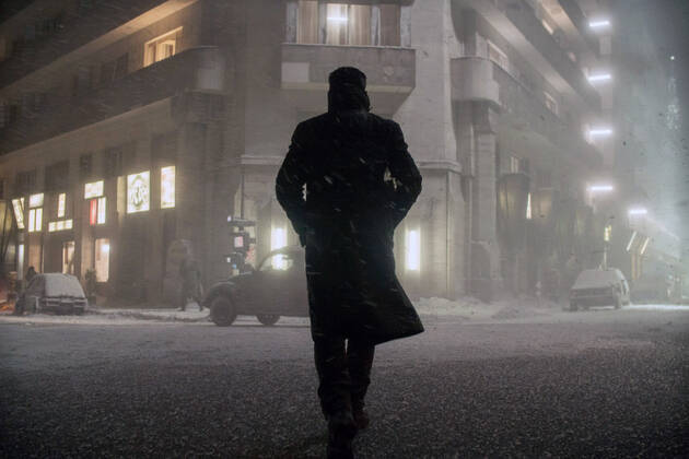 BLADE RUNNER 2049, Ryan Gosling, 2017. ph: Stephen Vaughan Warner Bros. Courtesy Everett Collection !ACHTUNG AUFNAHMEDATUM GESCHÃ„TZT! PUBLICATIONXNOTxINxCANxCHNxFRAxITAxJPNxNORxPOLxRUSxESPxUKxUSA Copyright: xWarnerxBros CourtesyxEverettxCollectionx MCDBLRU EC092