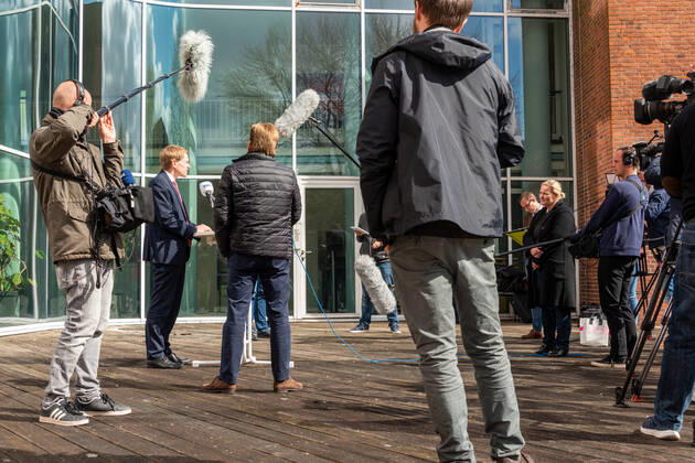Kiel, 14.04.2020, Coronakrise, Infos vor der Konferenz mit der Kanzlerin Heute äußerte sich Ministerpräsident Daniel Günther zum geplanten Zeitplan für die Beratungen der Länderregierungschefs mit der Bundeskanzlerin. Er erläuterte die weitere Vorgehensweise und kündigte an, die Ergebnisse aus den Beratungen morgen zu kommunizieren.