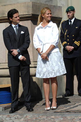 Prince Carl Philip and Princess Madeleine Open Castle on National Day, June 6, 2007 c Karin Törnblom IBL Open Palace on Swedish National Day June 6, 2007 Royal House Sweden x2377x, Copyright: xKarinxTörnblom TTx