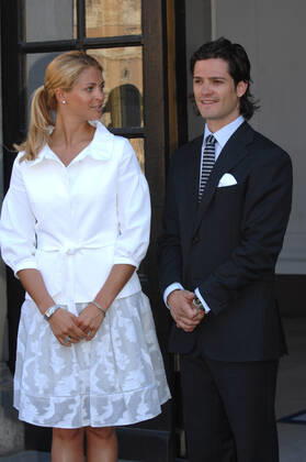 Prince Carl Philip and Princess Madeleine Open Castle on National Day, June 6, 2007 c Karin Törnblom IBL Open Palace on Swedish National Day June 6, 2007 Royal House Sweden x2377x, Copyright: xKarinxTörnblom TTx