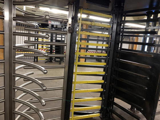 April 16, 2020, New York, New York, USA: New York subway seems like a ghost town during the CORONA VIRUS COVID-19 PANDEMIC. Jobs have been lost across numerous industries including hotels, restaurants, retailers, and manufacturers. The Commerce Department reported a drastic drop in monthly retail sales, and the Federal Reserve announced that industrial production had seen its harshest decline since 1946..April 16, 2020 New York USA - ZUMAm57_ 20200416_zaf_m57_022 Copyright: xJohnxMarshallxMantelx