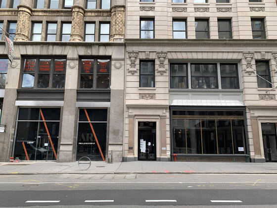 April 16, 2020, New York, New York, USA: New York seems like a ghost town during the CORONA VIRUS COVID-19 PANDEMIC. Jobs have been lost across numerous industries including hotels, restaurants, retailers, and manufacturers. The Commerce Department reported a drastic drop in monthly retail sales, and the Federal Reserve announced that industrial production had seen its harshest decline since 1946..April 16, 2020 New York USA - ZUMAm57_ 20200416_zaf_m57_037 Copyright: xJohnxMarshallxMantelx