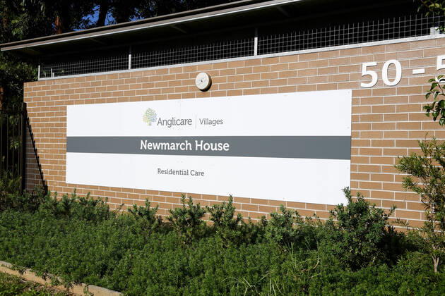 AUSTRALIA CORONAVIRUS COVID-19, A general view of Anglicares Newmarch House in Western Sydney, Friday, April 17, 2020. The aged care facility has recorded 30 cases of Covid-19 after a staff member worked for six days without knowing she had the virus. ( NO ARCHIVING, EDITORIAL USE ONLY, NO USE IN BOOKS WITHOUT CONSENT SYDNEY NSW AUSTRALIA  Copyright: xDANxHIMBRECHTSx 20200417001463911938