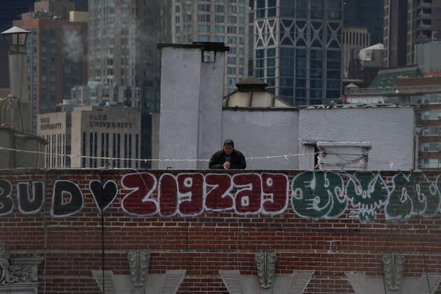 April 17, 2020, New York, NY, USA: April 17, 2020 in New York. New York USA - ZUMAb148 20200417_zap_b148_075 Copyright: xBryanxSmithx