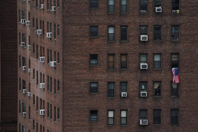 News Bilder des Tages April 17, 2020, New York, NY, USA: April 17, 2020 in New York. New York USA - ZUMAb148 20200417_zap_b148_089 Copyright: xBryanxSmithx