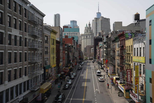 April 17, 2020, New York, NY, USA: April 17, 2020 in New York. New York USA - ZUMAb148 20200417_zap_b148_095 Copyright: xBryanxSmithx