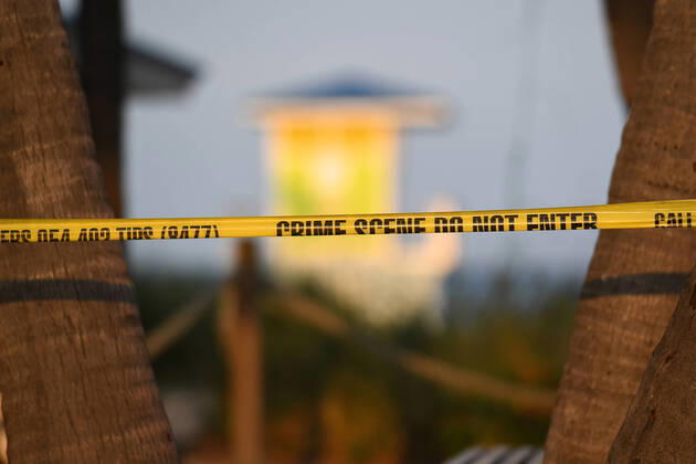 POMPANO BEACH, FL - APRIL 18: General view of South Florida as beaches remain closed during the Coronavirus (COVID-19) pandemic on April 18, 2020 in Pompano Beach, Florida. Copyright: xmpi04 MediaPunchx