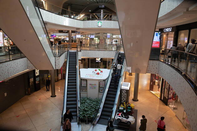 Hannover, Coronavirus, 20.04.2020, Nach mehrwöchigen Schließungen in der Corona-Pandemie haben in Niedersachsen heute wieder die ersten Geschäfte geöffnet, ICE Galerie, .