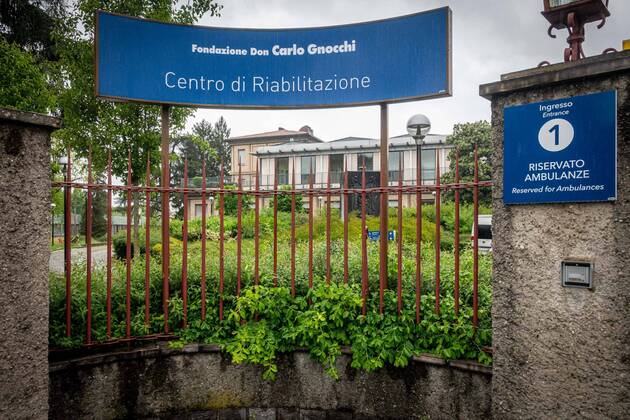 Milan - RSA Don Gnocchi, Girola center, where many patients died from Coronavirus COVID-19 (Marco Passaro Fotogramma, - 2020-04-20) p.s. la foto e utilizzabile nel rispetto del contesto in cui e stata scattata, e senza intento diffamatorio del decoro delle persone rappresentate  Copyright: xMarcoxPassarox xFOTOGRAMMAx