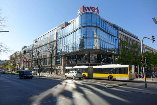 20.04.2020,Berlin,Deutschland,GER,die Stadt zu Zeiten der Corona Pandemie. Stilwerk in der Kantstrasse.