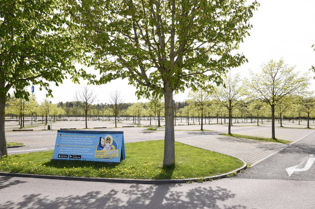 Legoland Deutschland während der Ausgangsbeschränkungen zur Eindämmung der Ausbreitung des Coronavirus. Günzburg, 21.04.2020
