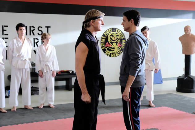 COBRA KAI, from left: William Zabka, Ralph Macchio, (Season 2, ep. 205, aired April 24, 2019). photo: Guy D Alema YouTube Red courtesy Everett Collection !ACHTUNG AUFNAHMEDATUM GESCHÃ„TZT! PUBLICATIONXNOTxINxCANxCHNxFRAxITAxJPNxNORxPOLxRUSxESPxUKxUSA Copyright: xYouTubexPremium CourtesyxEverettxCollectionx TCDCOKA EC010